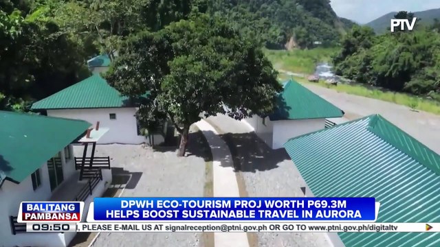 DPWH eco-tourism project worth P69.3-M helps boost sustainable travel in Aurora