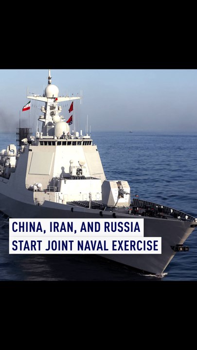 China, Iran and Russia start joint naval exercise