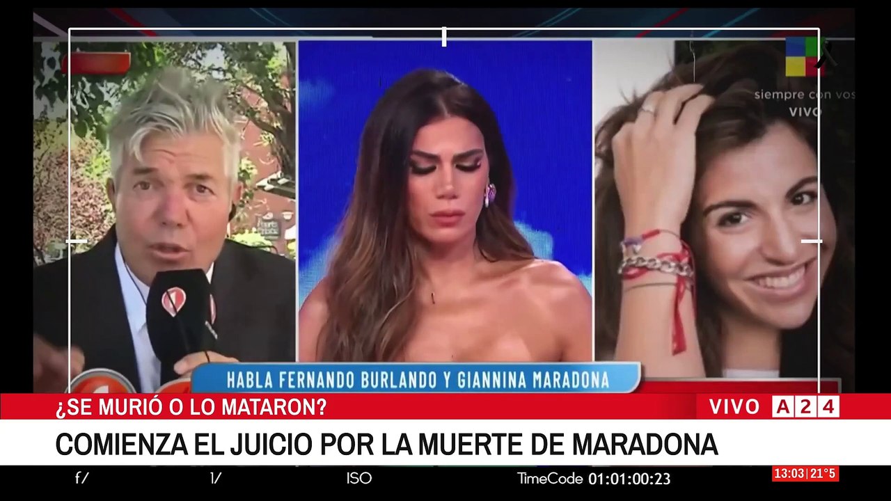 ⚖ COMENZÓ EL JUICIO POR LA MUERTE DE MARADONA: "DIEGO FUE ASESINADO"- FERNANDO BURLANDO