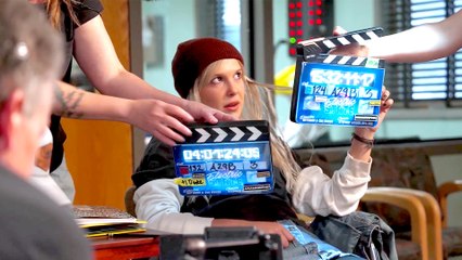 A Day On The Electric State Set With Millie Bobby Brown