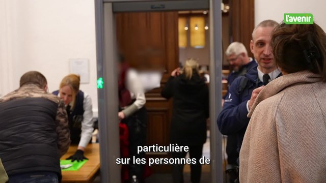Namur: la DAB en charge d'une cour d'assises sous haute sécurité