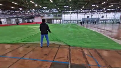 Ripiegatura bandiera Italiana pi? grande al mondo