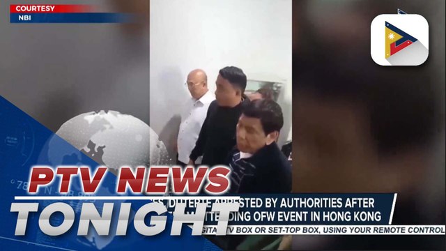 Former Pres. Duterte arrested by authorities after arriving in PH from attending OFW event in Hong Kong