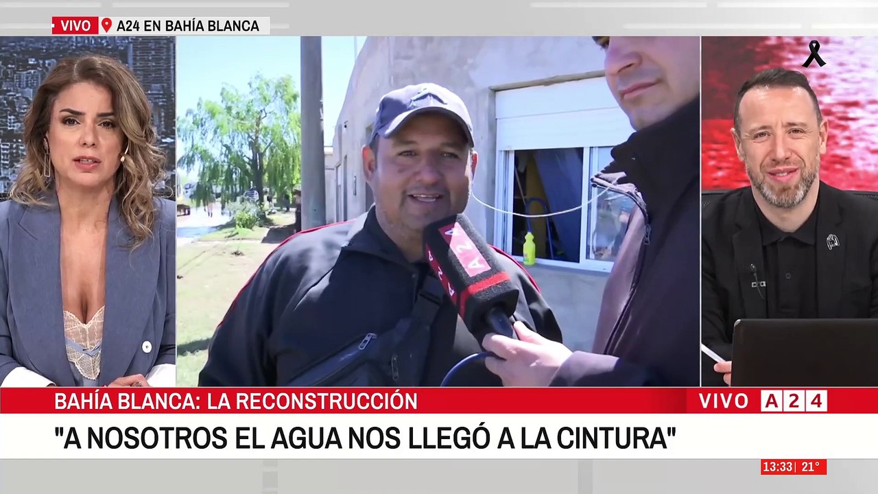 📢 BAHÍA BLANCA: "HAY GENTE QUE ESTÁ ROBANDO EN LAS CASAS"