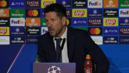 Las razones de Simeone para creer en la remontada 