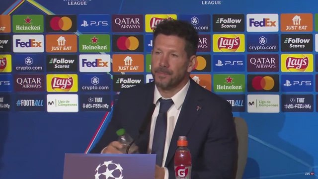 Simeone, rueda de prensa completa | Atlético de Madrid - Real Madrid