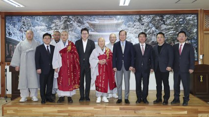 권영세, 천태종 찾아 "정국혼란 송구...안정에 최선" / YTN