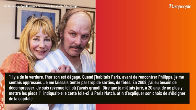 Julie Depardieu explique pourquoi elle a quitté Paris avec Philippe Katerine pour s'installer dans une demeure inhabituelle