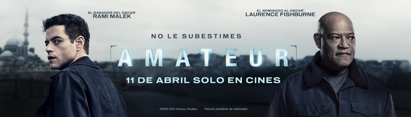 AMATEUR (2025) - Tráiler Español [HD][Castellano 2.0] 🎞️🇪🇸