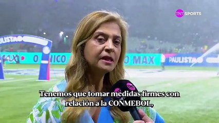 La presidenta de Palmeiras propuso que Brasil no forme parte de la Conmebol y se sume a Concacaf
