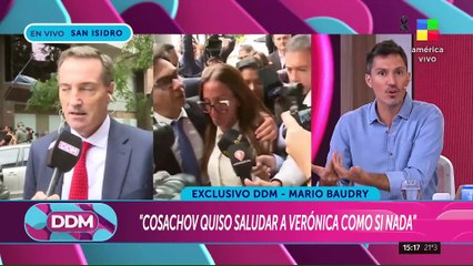 MARIO BAUDRY: "LUQUE SE OPERÓ LA CARA. NO LO RECONOCÍ. ES OTRA PERSONA"