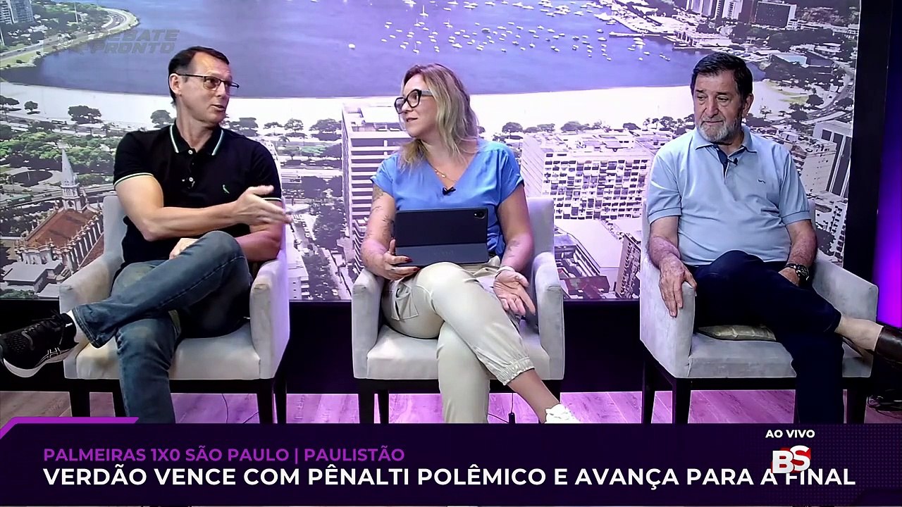 "TODOS CONCORDAMOS QUE NÃO FOI PÊNALTI, MAS SIM QUE FOI UM ERRO", OPINA LUCIANA CAMPOS