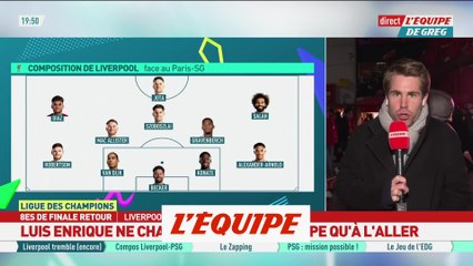 Une composition du PSG sans surprise pour défier Liverpool à Anfield - Foot - C1