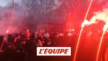 Les supporters du psg mettent de l ambiance dans le métro à munich - foot - ligue des champions