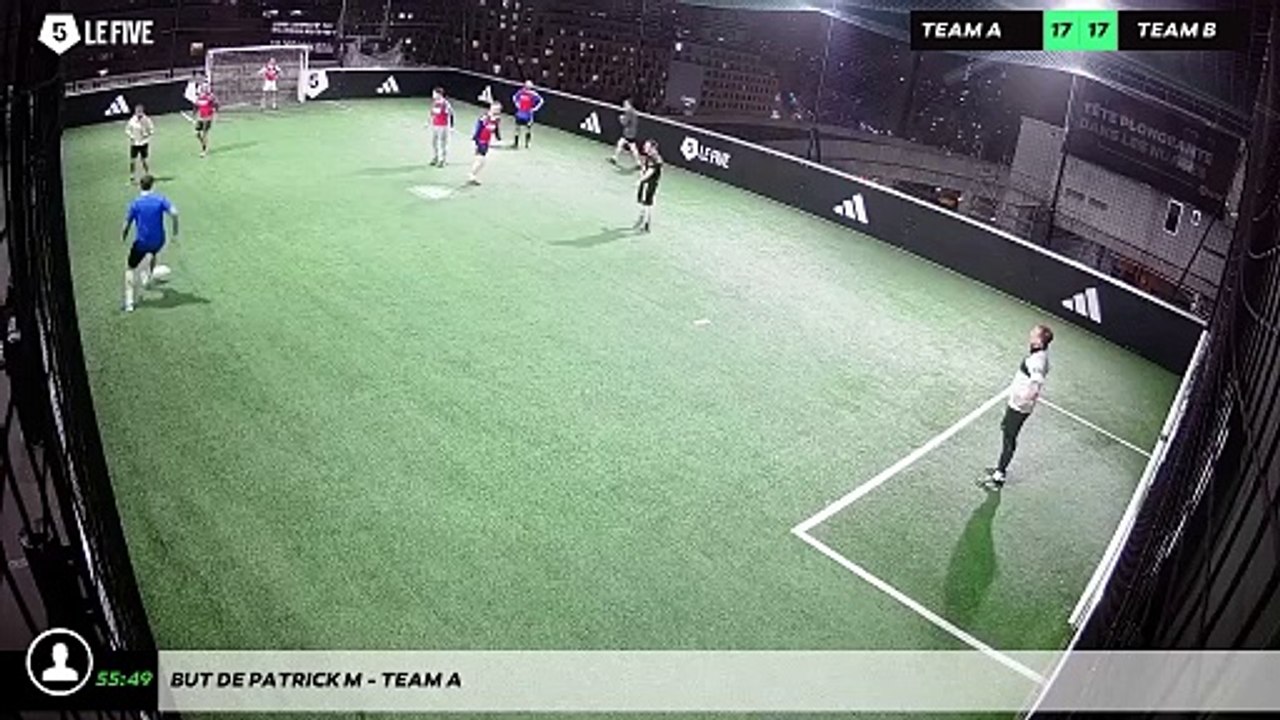 But de Patrick M - Team A