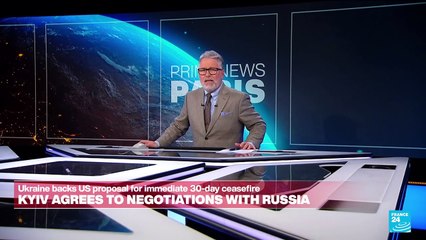 Zelensky says US must now 'convince' Russia to accept ceasefire proposal