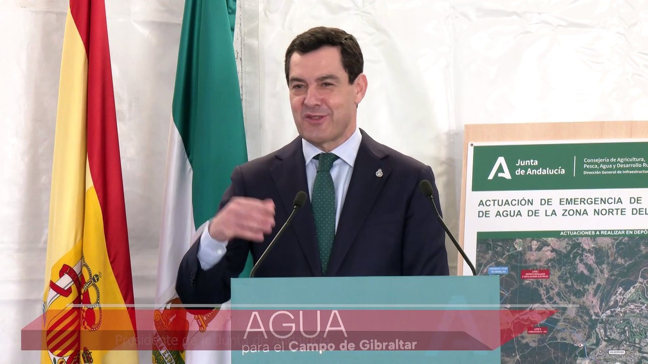 Moreno pide al Gobierno no ralentizar las inversiones para corregir el déficit hídrico