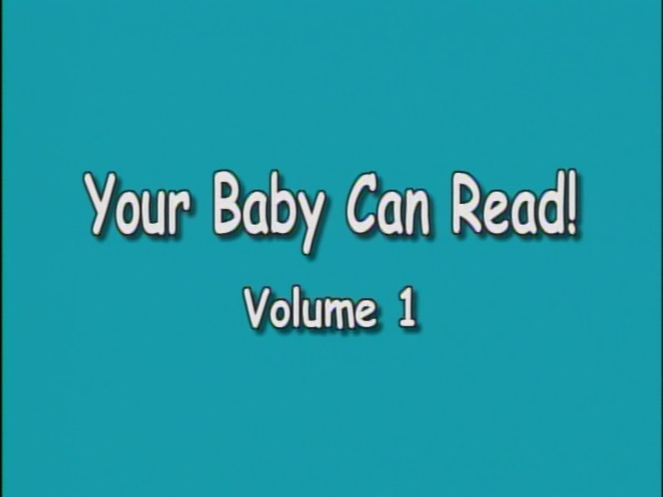 Your Baby Can Read Volume 1 (2003) Opening Intro (HD DVD Rip)