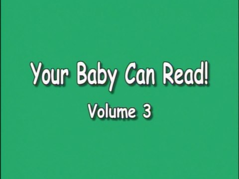 Your Baby Can Read Volume 3 (2003) Opening Intro (HD DVD Rip)