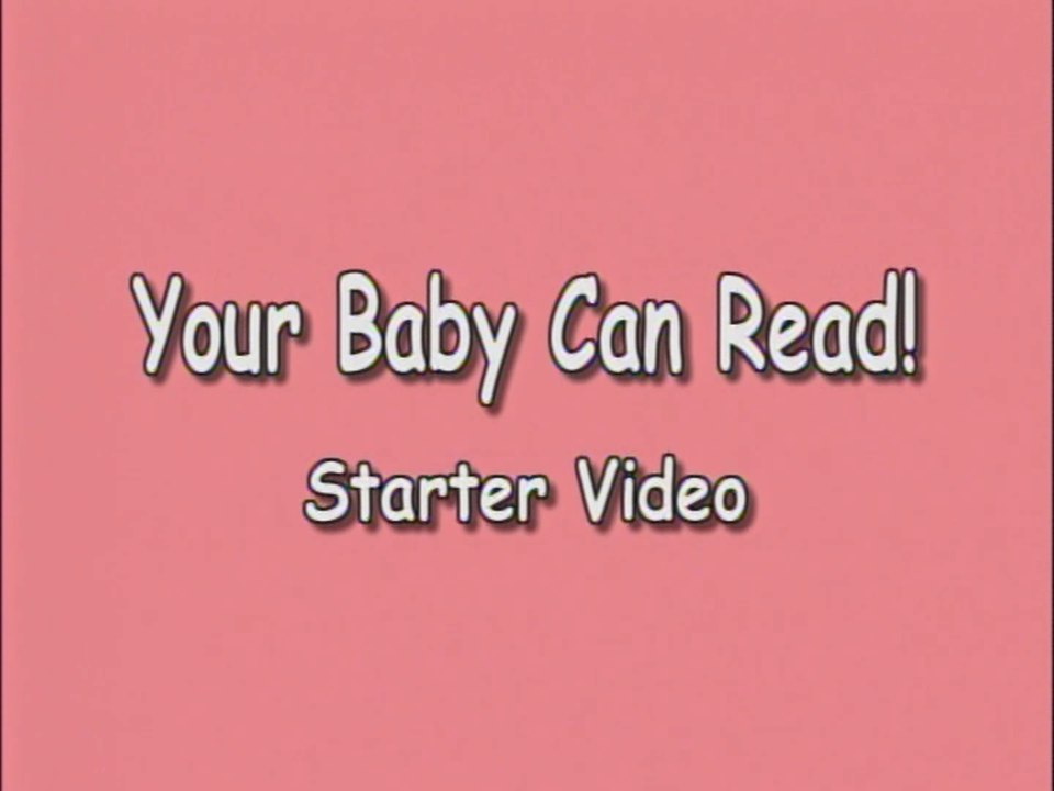 Your Baby Can Read Starter Video (2003) Opening Intro (HD DVD Rip)