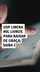 USP libera mil livros para baixar de graça; saiba como