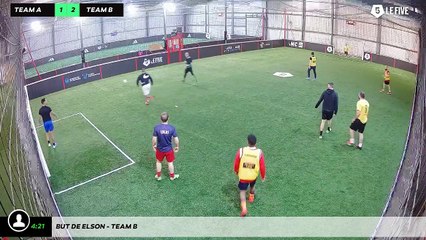 But de Elson - Team B