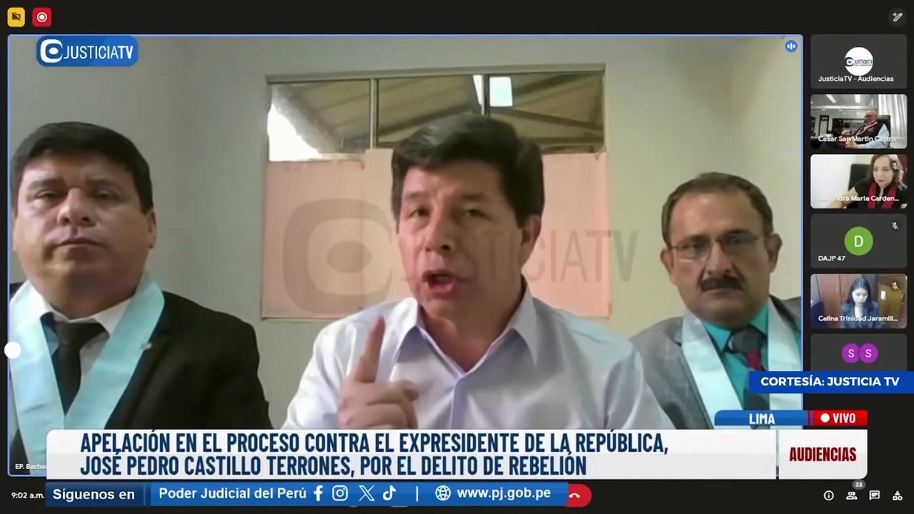 PEDRO CASTILLO: "SI USAN EL CÓDIGO PENAL ESPAÑOL, LLÉVENME A ESPAÑA" | Willax