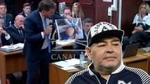 Maradona: revelan foto inédita en el juicio por su muerte