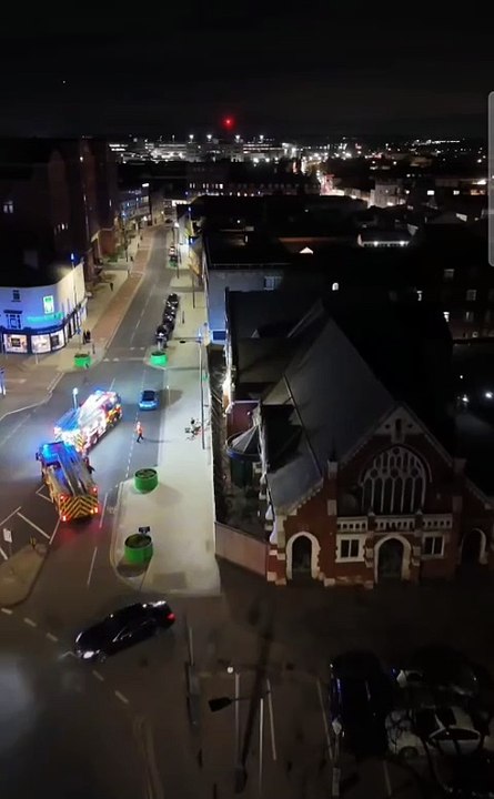 Fire crews at incident at iconic Doncaster city centre pub tonight