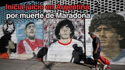 Comienza juicio en Argentina a siete profesionales de la salud por muerte de Maradona