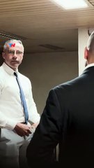 Juicio por Maradona: el neurocirujano Luque sorprendió con su cambio de imagen y agredió a un periodista