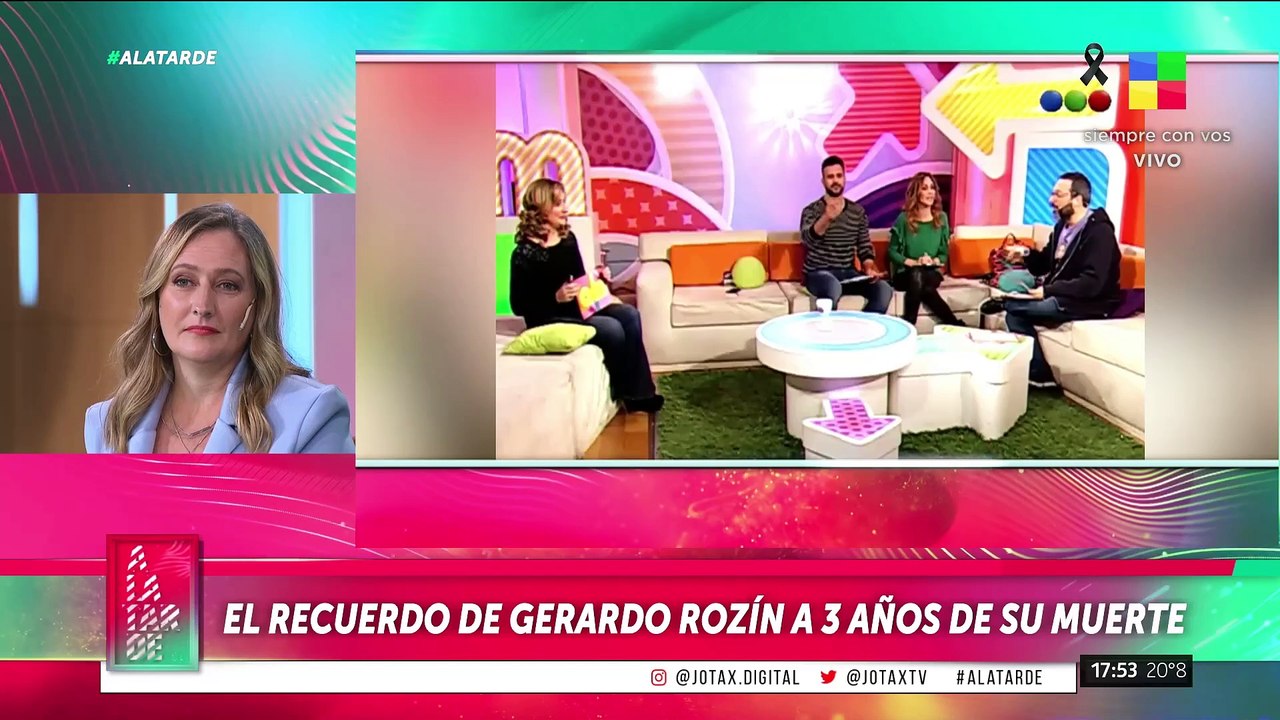 😢 A tres años del fallecimiento de Gerardo Rozín, habla Carmela Barbaro, mamá de su hija