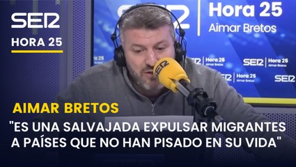"Es una salvajada expulsar migrantes a países que no han pisado en su vida, aunque Bruselas lo llame 'solución innovadora"