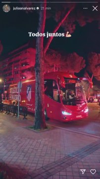 Julián Alvarez alucina en su primer gran recibimiento al Atleti: esto es un derbi