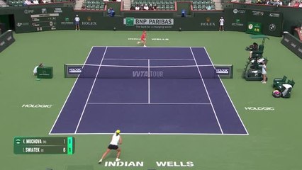 Indian Wells - Swiatek étrille Muchova