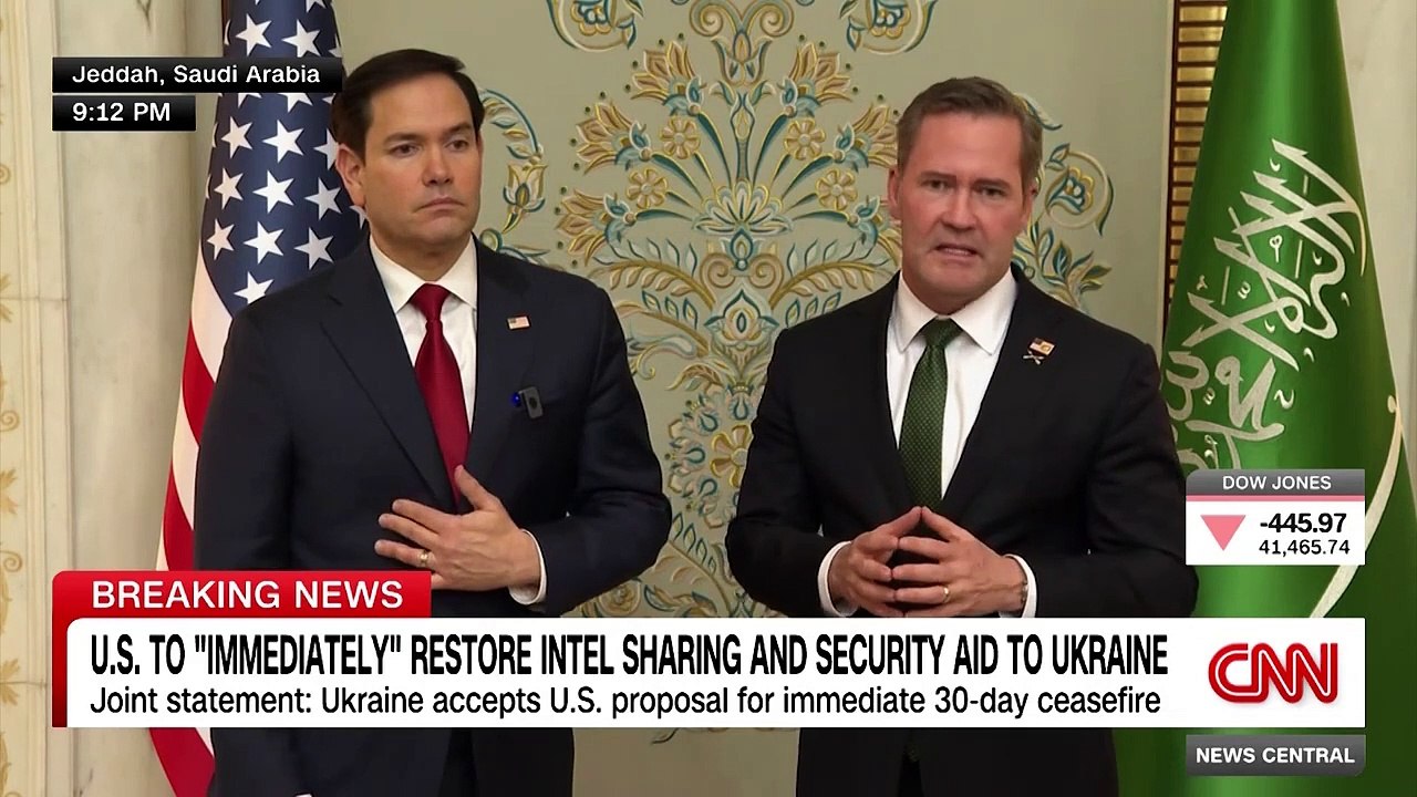 Ukraine agrees to proposal for 30-day ceasefire