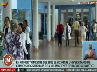 Gobierno Nacional reinaugura sala de radiodiagnóstico del Hospital Universitario de Caracas