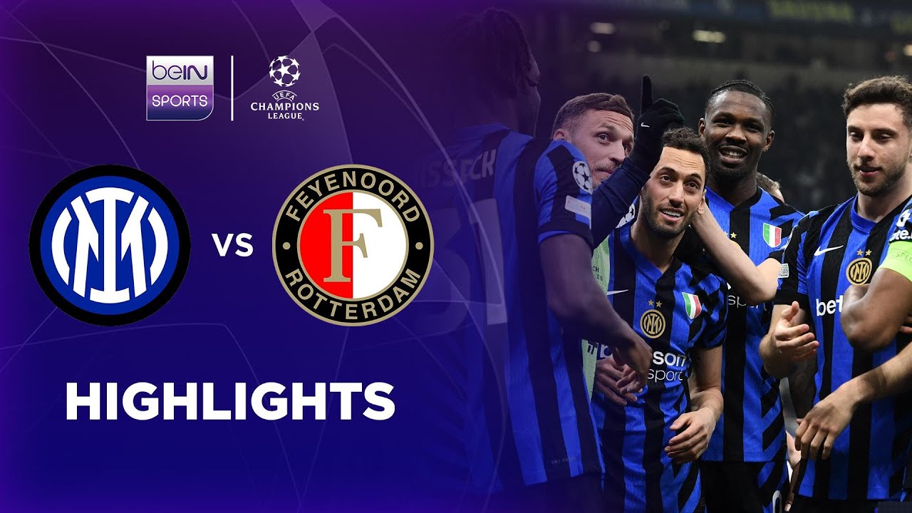 Inter Milan vs. Feyenoord - Game Highlights