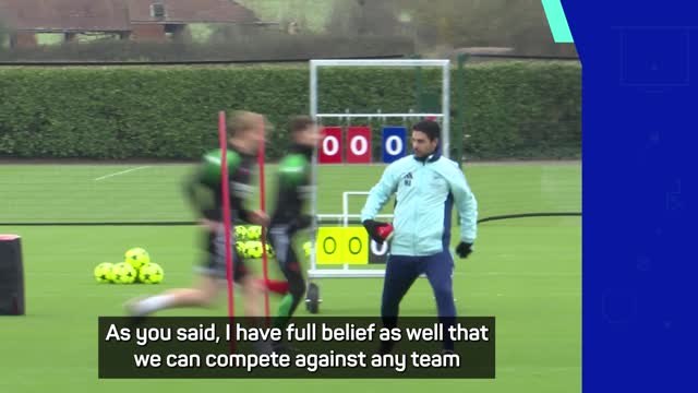 Arsenal can compete against any team in Europe - Arteta