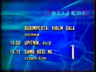 HRT 1 31.12.2002. - TV raspored