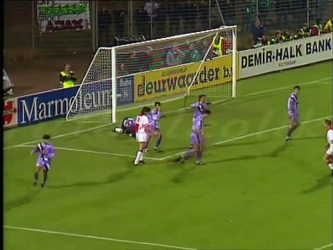 1993 1994 AFC Ajax Beşiktaş 20.10.1993 Kupa Galipleri Kupası 2 .Tur 1.Maçı