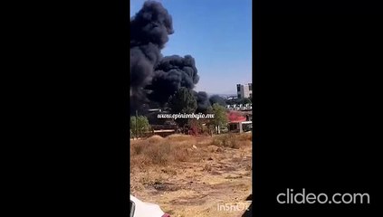 Gran incendio en #Irapuato; evacúan a cientos de personas