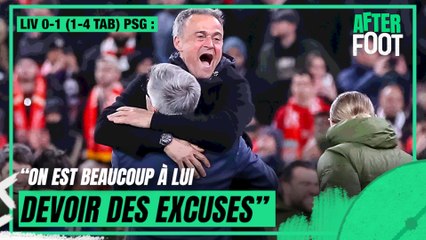Liverpool 0-1 (1-4 tab) PSG : Luis Enrique, "on est beaucoup à lui devoir des excuses" avoue Petit