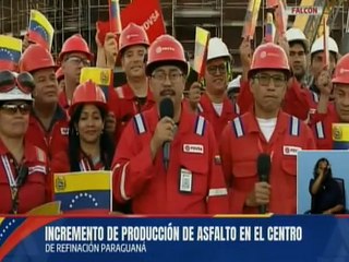 Falcón | Centro de Refinación Paraguaná continua con el incremento de la producción de asfalto