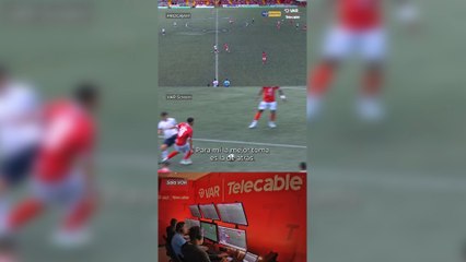 ext-VAR juego entre Santos y Cartaginés-110325