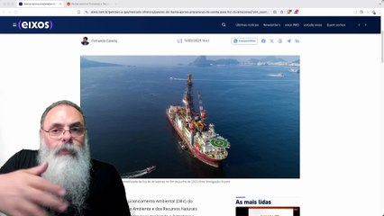 IBAMA autoriza, PELA 1a VEZ, alguma coisa REFERENTE ao PETRÓLEO na MARGEM EQUATORIAL_ É um COMEÇO!