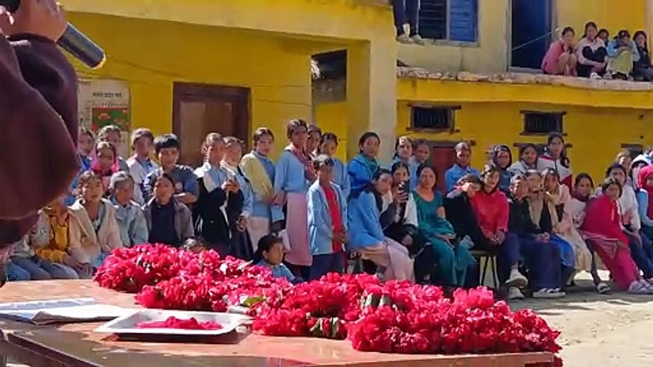 छोटो र मीठो Speech छात्रा सोनि आर. सी.