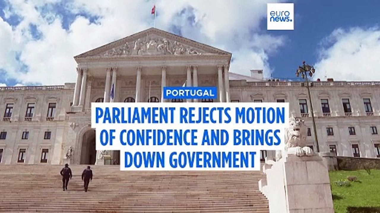 Portugal's parliament rejects motion of confidence and brings down government