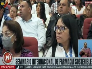 Vpdta. Sectorial Gabriela Jiménez participó en el Seminario Internacional de Farmacia Sostenible