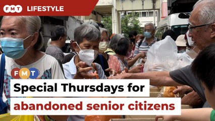 Why Thursday is special for abandoned senior citizens on KL’s Jalan Sayur